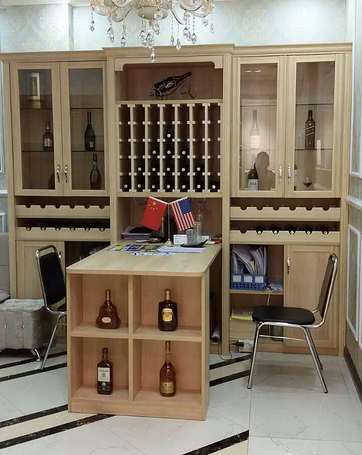 这个带吧台的酒柜,想给枯燥的生活加点调味料